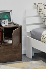 IRIS opbergkast, set van 2 houten opslagplanken, MDB-2D, bruin