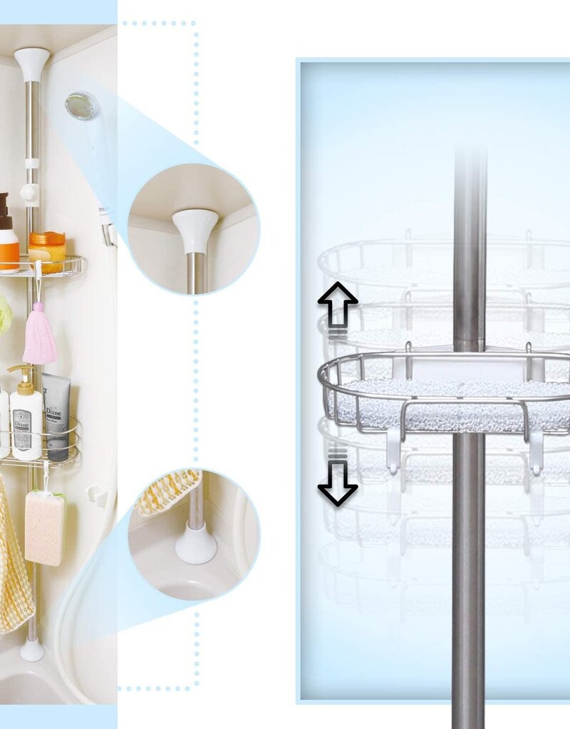 IRIS opslagtoren, plastic organizer, 4 lades van 34 W, A4-formaat, WC-N604, zilver, W41 x D60 x H82,5 cm