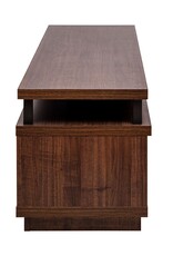 IRIS TV-standaard, TV-standaard, TV-bank, scherm tot 55", OTS-125M, Brown, W38 x D126 x H41,5 cm