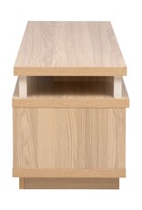 IRIS TV-meubel, TV-standaard, TV-bank, scherm tot 43 inch, OTS-100M, lichtbruin, W38 x D100 x H41,5 cm