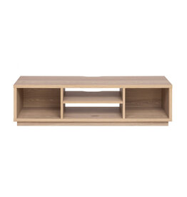 IRIS TV stand, TV cabinet, TV bench, screen up to 65 inches, OTS-150S, light brown, W36 x D150 x H41.5 cm