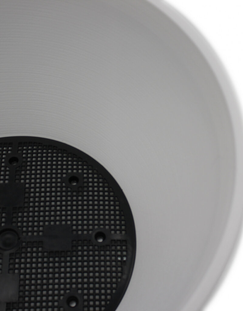 IRIS Round Plant Pot 450 White