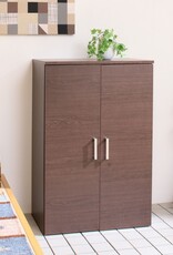 IRIS meubels, plank, kledingkast, schoenenorganizer, ongeveer 18 paren, SR-6035 - Bruin, W34,9 x D60 x H90 cm