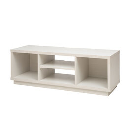 IRIS TV-meubel, TV-meubel, TV-bank, scherm tot 55 inch, OTS-125S, White Oak, W36 x D126 x H41,5 cm