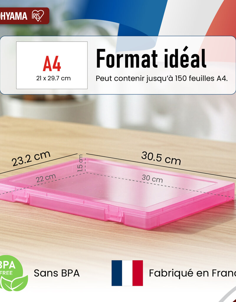 IRIS PJC-A4 x4 Pink.R box [EcA]