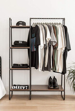 IRIS FS]Metal Garment Rack PI-B3 Bk