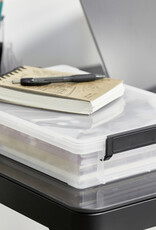 IRIS Little Large Box - A4 Format - set of 3- LLB-A4 - Transparent