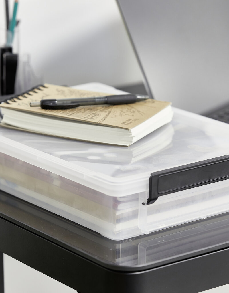 IRIS Little Large Box - A4 Format - set van 3- LLB-A4 - Transparant