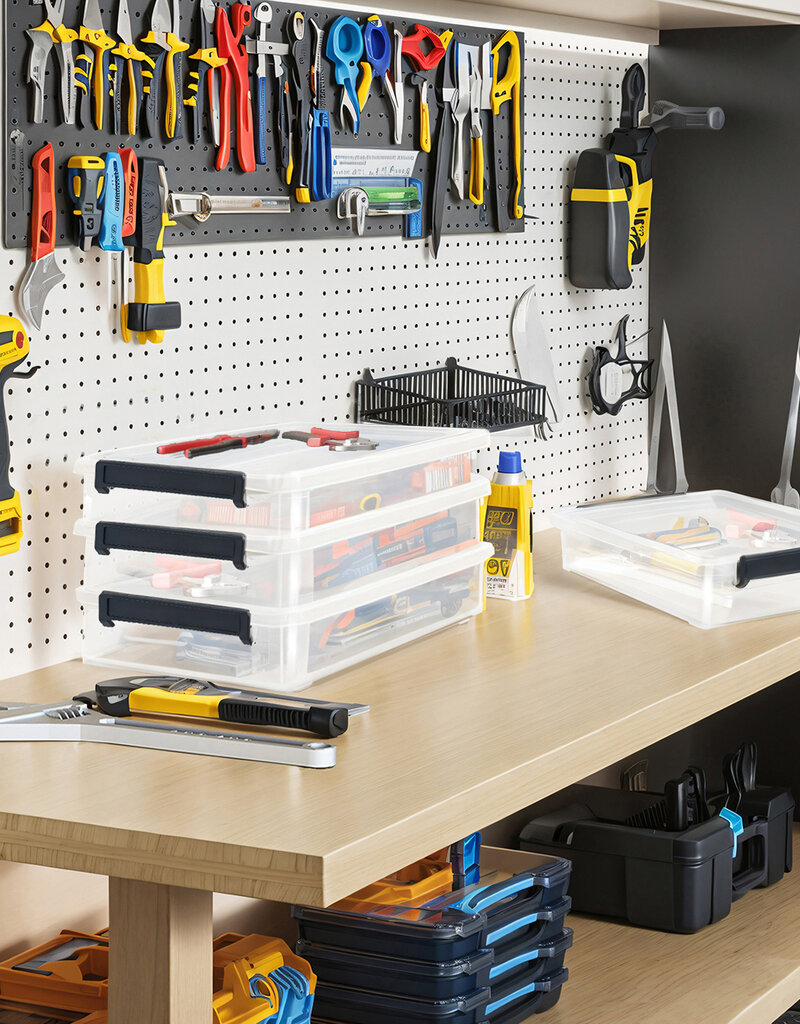 IRIS Little Large Box - A4 Format - set van 3- LLB-A4 - Transparant