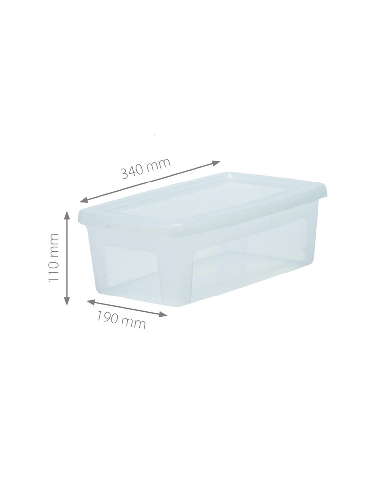IRIS Modular Clear Box - 5 liters - set of 14 - MCB-5 - Transparent
