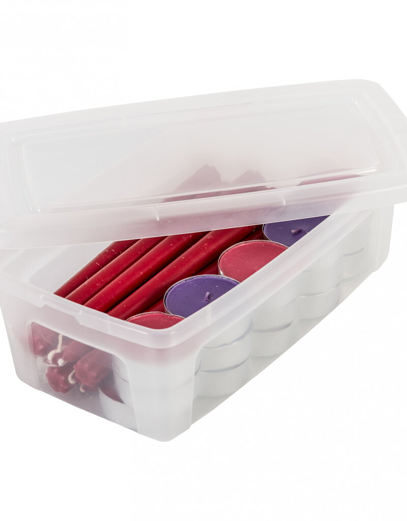 IRIS Modular Clear Box - 5 liters - set of 14 - MCB-5 - Transparent