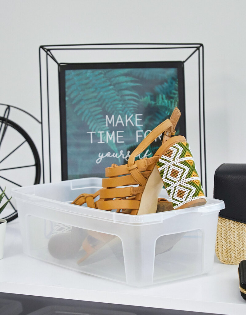 IRIS Modular Clear Box - 5 liters - set of 14 - MCB-5 - Transparent