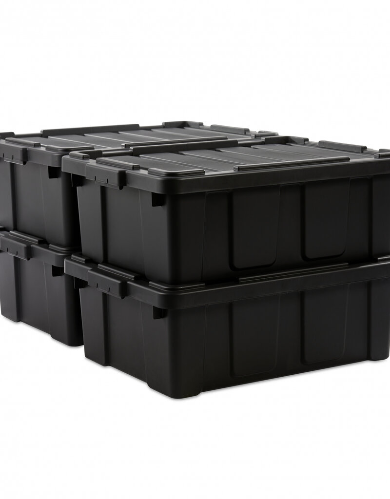 IRIS Powerbox - 43 liter - set van 4 - DDSK-430 - Black