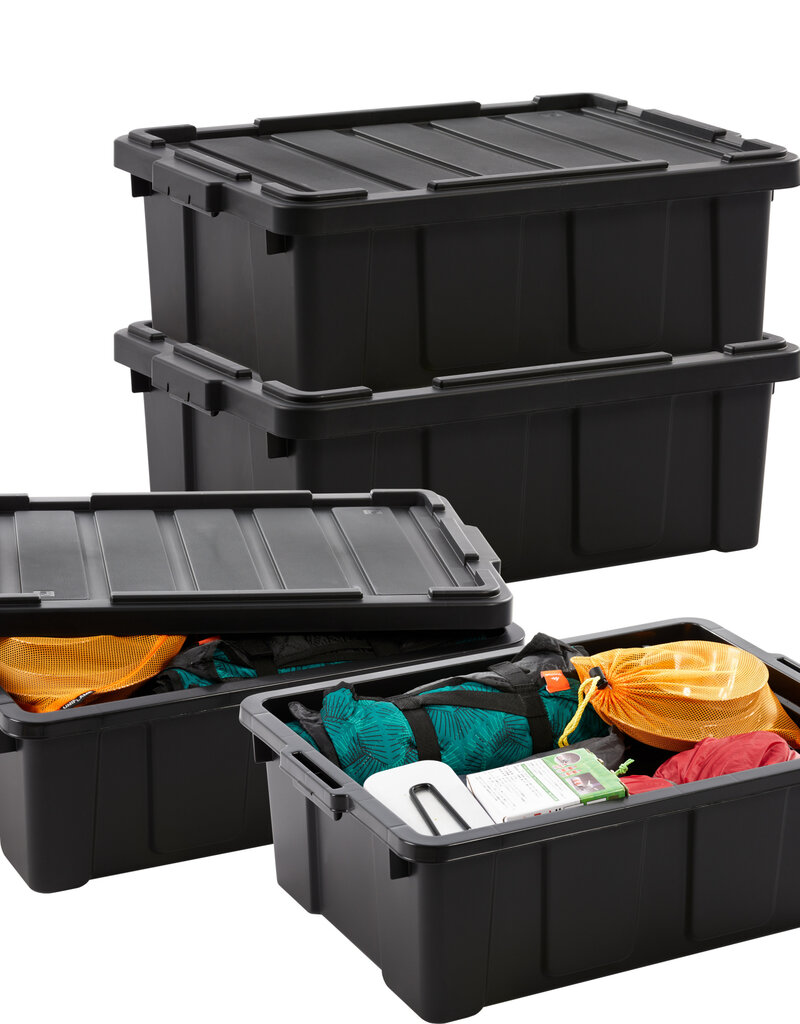 IRIS Powerbox - 43 liters - set of 4 - DDSK-430 - Black