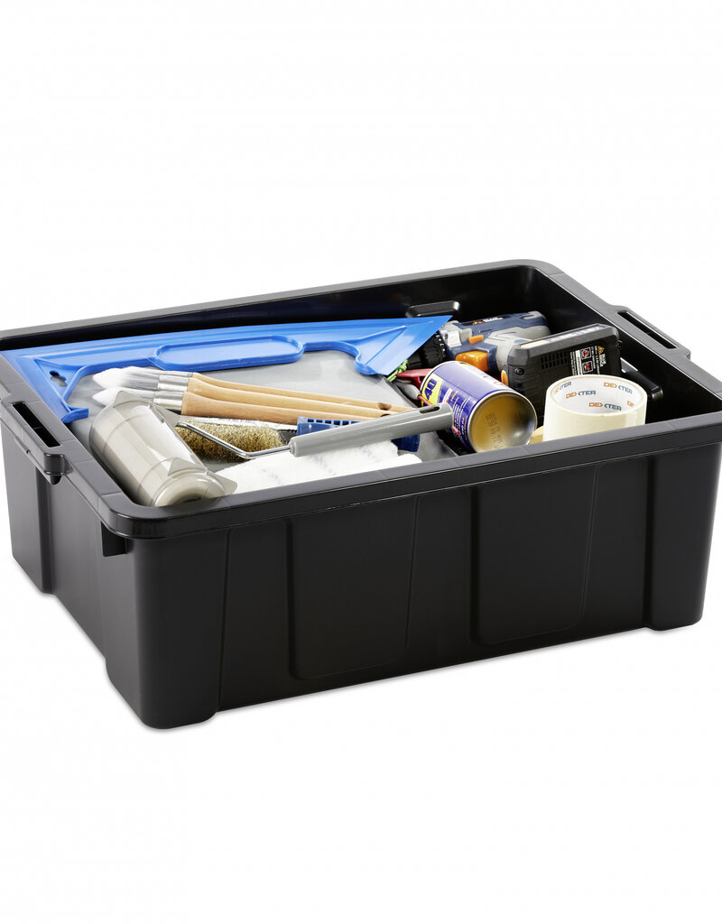 IRIS Powerbox - 43 liters - set of 4 - DDSK-430 - Black