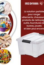 IRIS New Top Box - 15L - set van 3 - Transparant