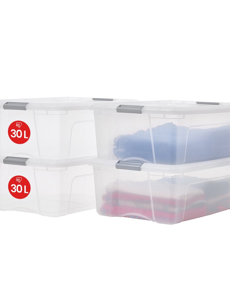 IRIS New Top Box - 30 liter - set van 4 - NTB-30 - Grey
