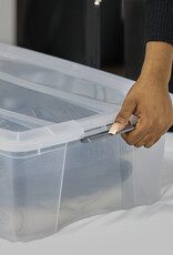 IRIS New Top Box - 30 liter - set van 4 - NTB-30 - Grey