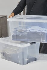 IRIS New Top Box - 45 liter - set van 4 - Transparant