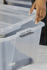 IRIS New Top Box - 45 liter - set van 4 - Transparant