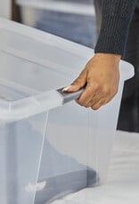 IRIS New Top Box - 45 liter - set van 4 - Transparant