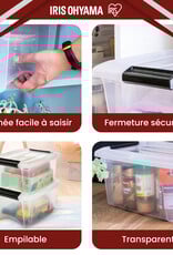 IRIS New Top Box - 5 liter - set van 6 - NTB-5 - Transparant