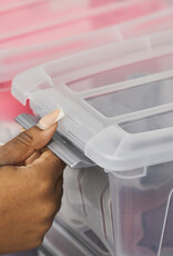 IRIS New Top Box - 5 liter - set van 6 - NTB-15 - Grey