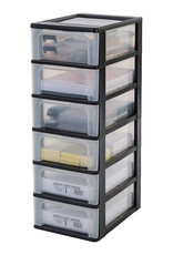 IRIS Organizer Chest - 6 lades - OCH-2006 - Black