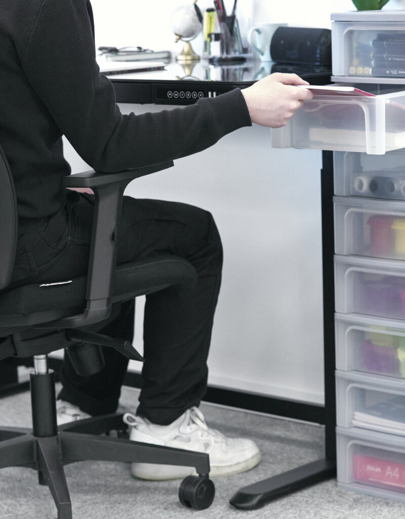 IRIS Organizer Chest - 8 drawers - OCH-2008 - Grey