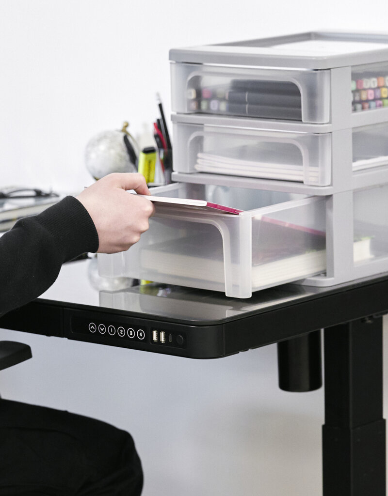 IRIS Organizer Chest - 3 lades - OCH-2021 - Grey