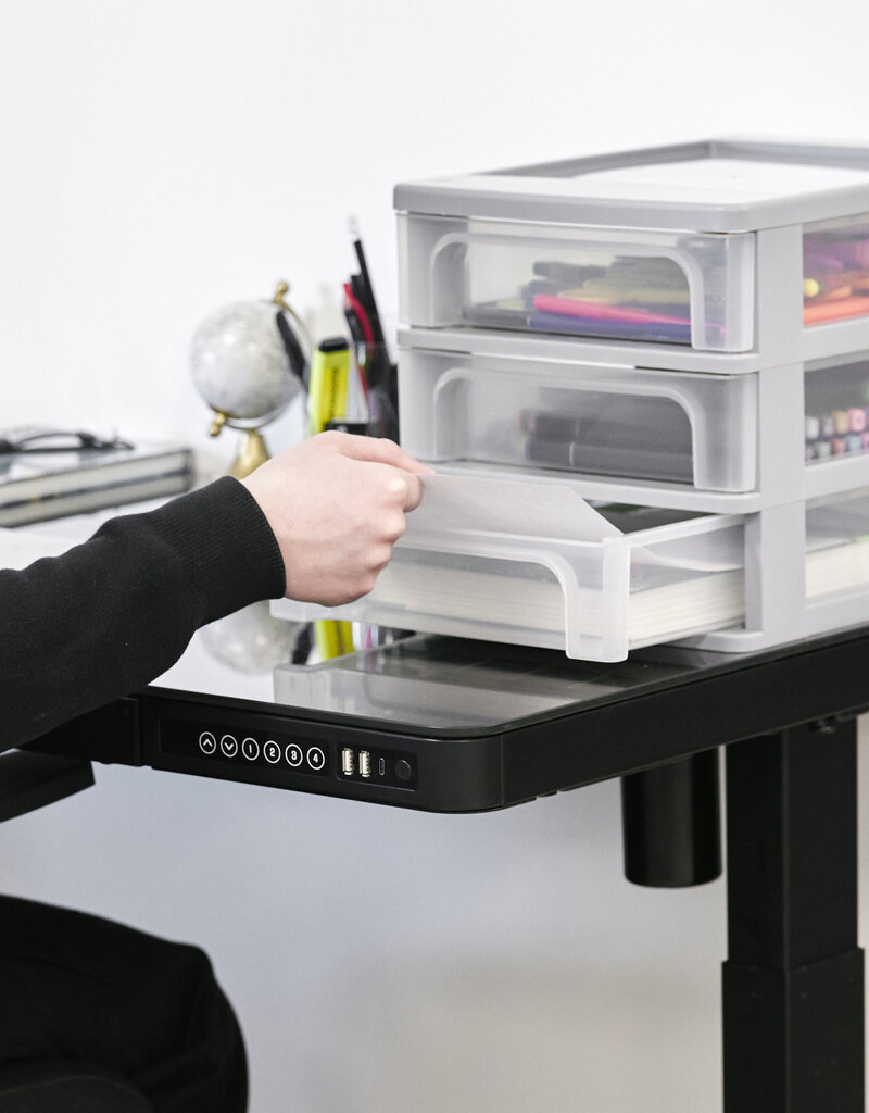 IRIS Organizer Chest - 3 drawers - OCH-2030 - Grey