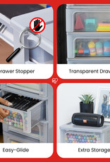 IRIS Organizer Chest - 3 lades - OCH-2030 - Grey