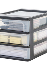 IRIS Organizer Chest - 3 lades - OCH-2030 - Black