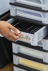 IRIS Organizer Chest - 8 lades - OCH-2080 - Black