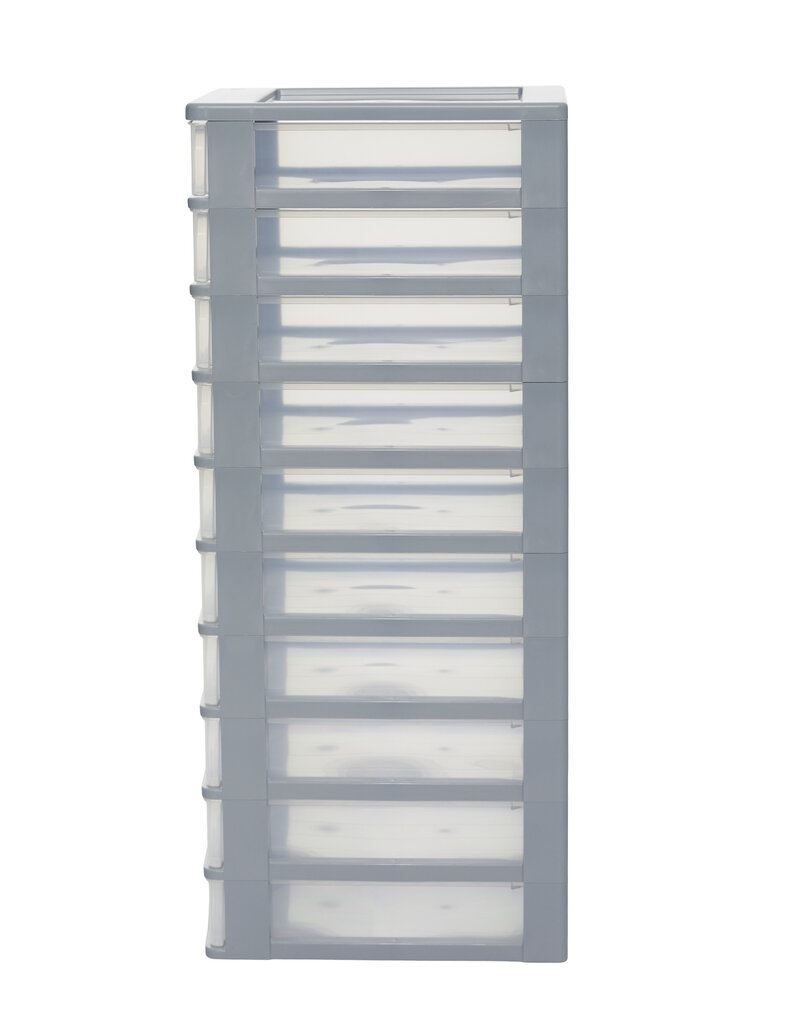 IRIS Organizer Chest - 10 lades - OCH-2100 - Grey
