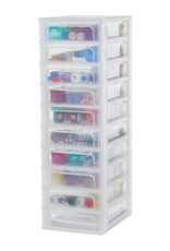IRIS Organizer Chest - 10 drawers - OCH-2100 - White