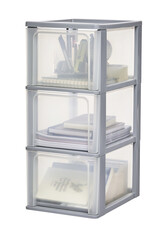 IRIS Organizer Chest - 3 drawers - OCH-2300 - Grey