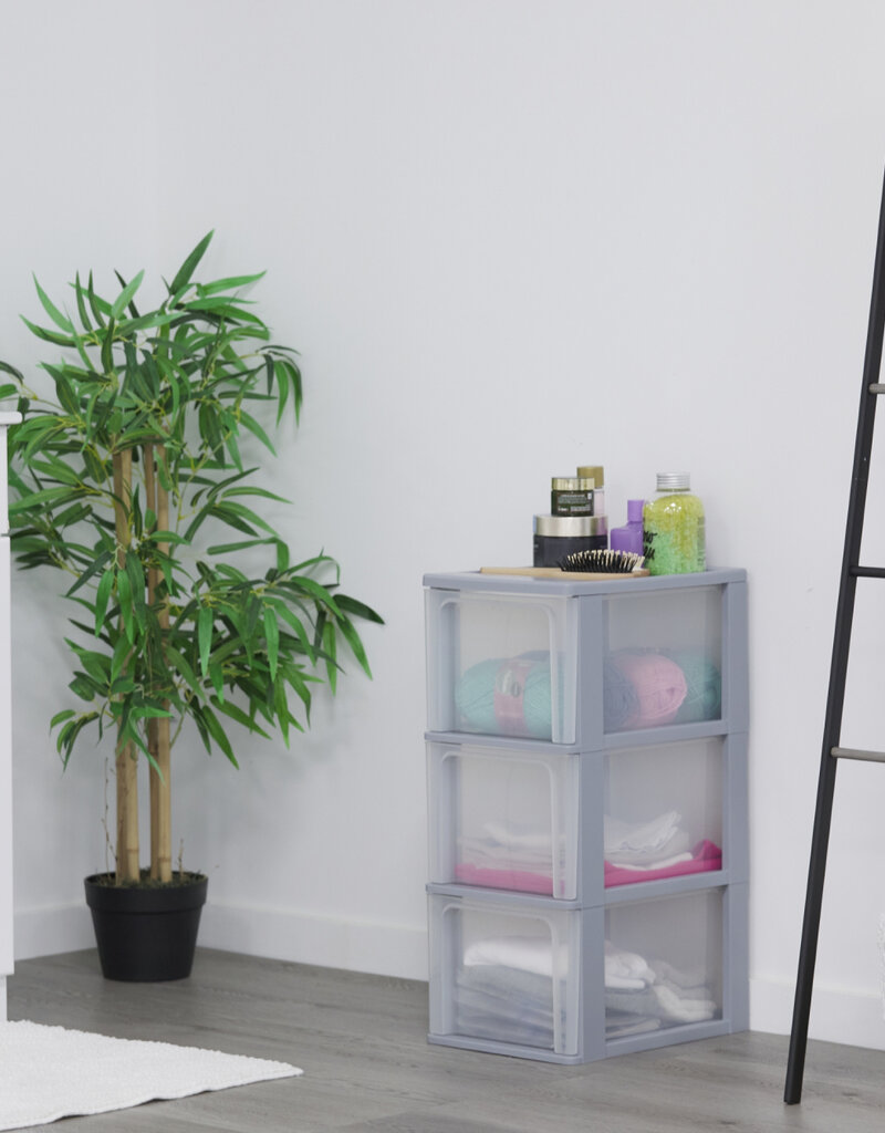 IRIS Organizer Chest - 3 lades - OCH-2300 - Grey