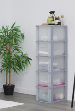 IRIS Organizer Chest - 5 drawers - OCH-2500 - Grey