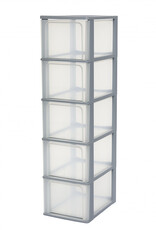IRIS Organizer Chest - 5 lades - OCH-2500 - Grey