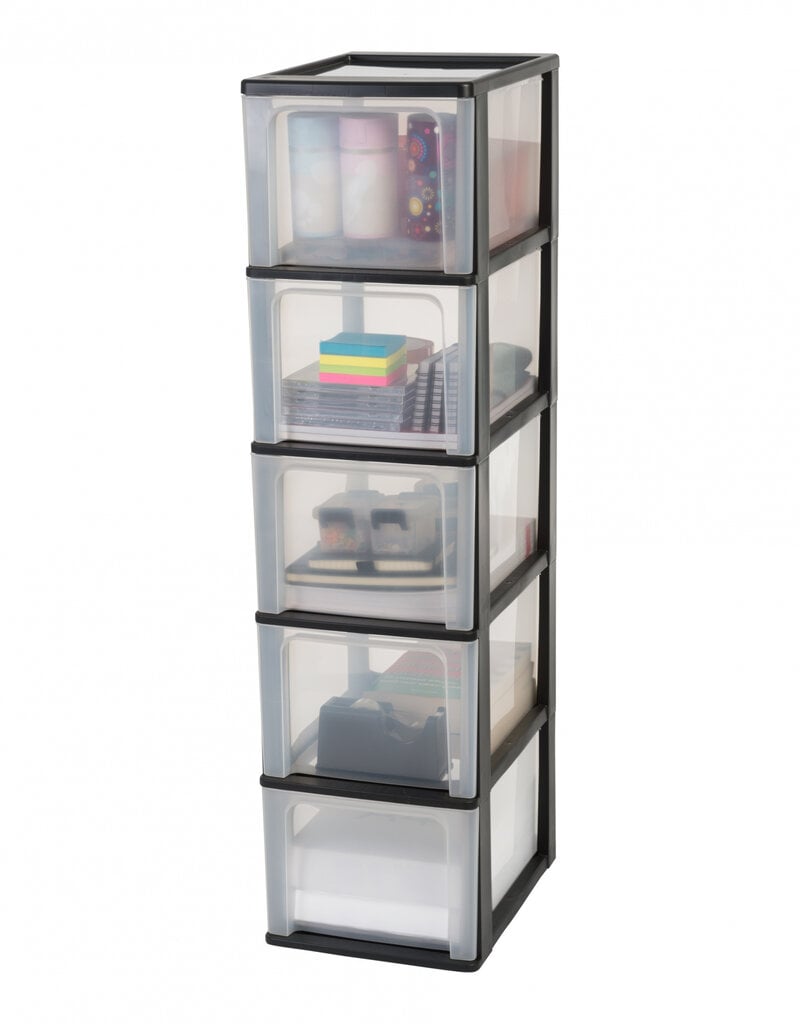 IRIS Organizer Chest - 5 lades - OCH-2500 - Black