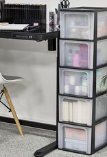 IRIS Organizer Chest - 5 drawers - OCH-2500 - Black