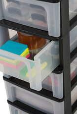 IRIS Organizer Chest - 5 drawers - OCH-2500 - Black