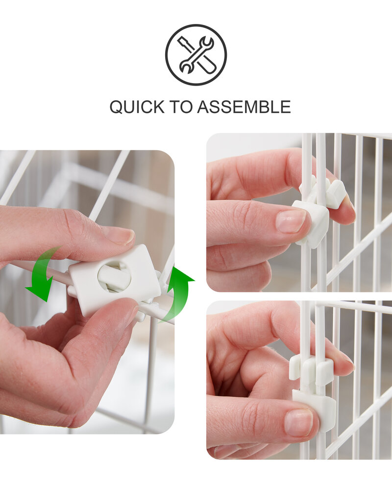 IRIS Pet cage PEC-902 White