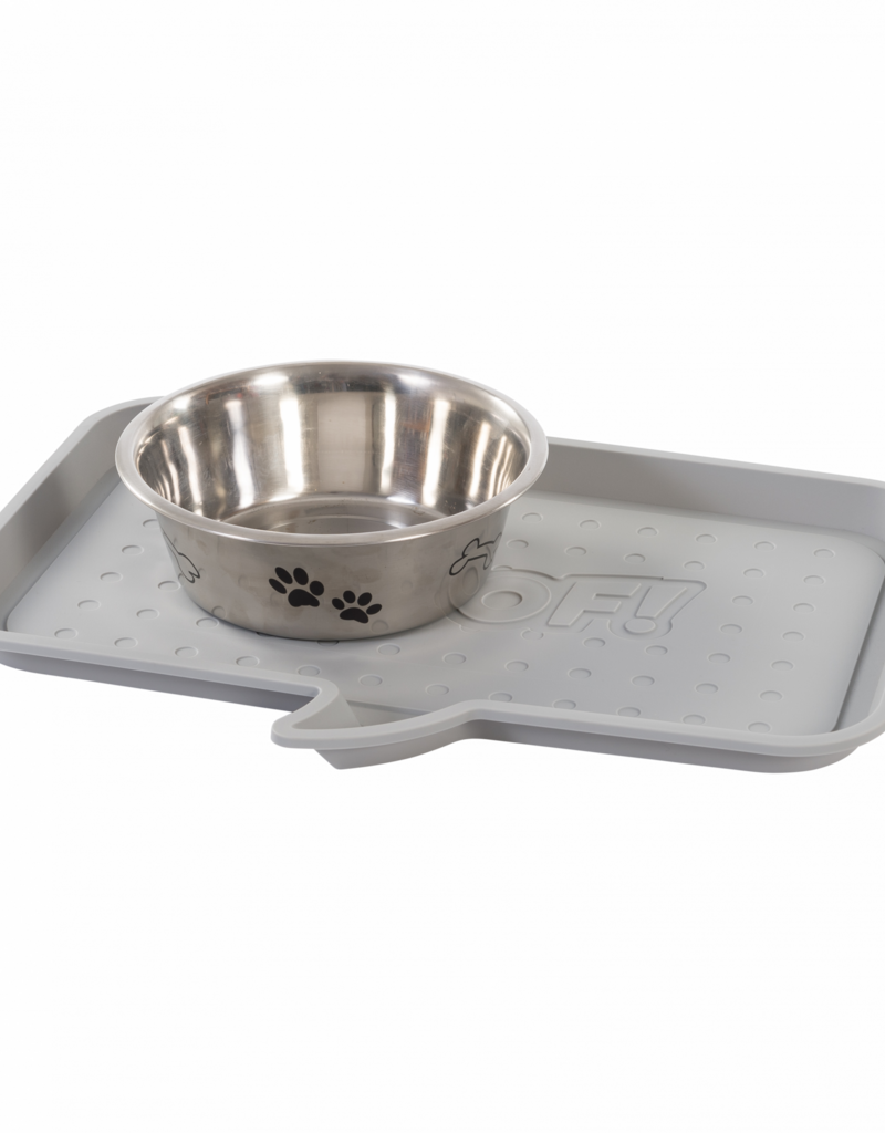 IRIS Pet Feeding Tray PFT-450 Light Grey
