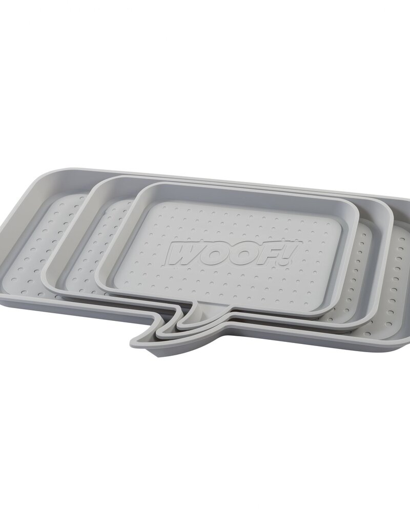 IRIS Pet Feeding Tray PFT-450 Light Grey