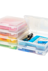 IRIS Portable hobby organizer - A4 Format - set of 6 - SBC-350 - Transparent