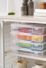 IRIS Portable hobby organizer - A4 Format - set of 6 - SBC-350 - Transparent