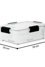 IRIS Air Tight Box - 10 liter - set van 4 - AT-S - Transparent