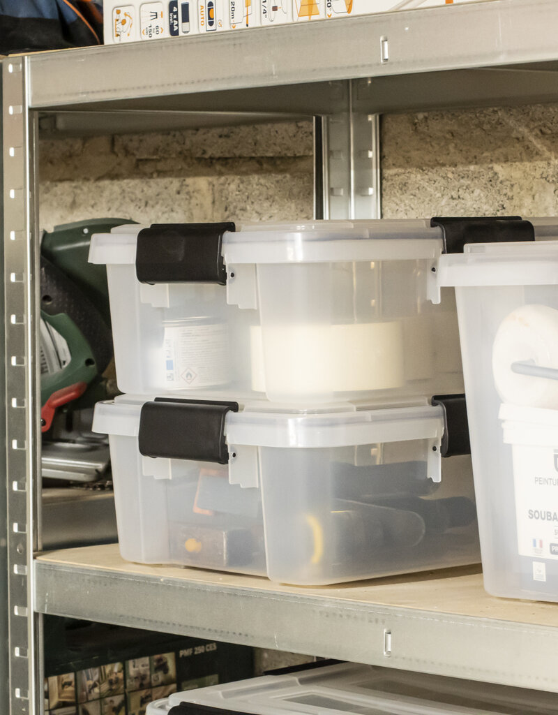 IRIS Air Tight Box - 10 liter - set van 4 - AT-S - Transparent